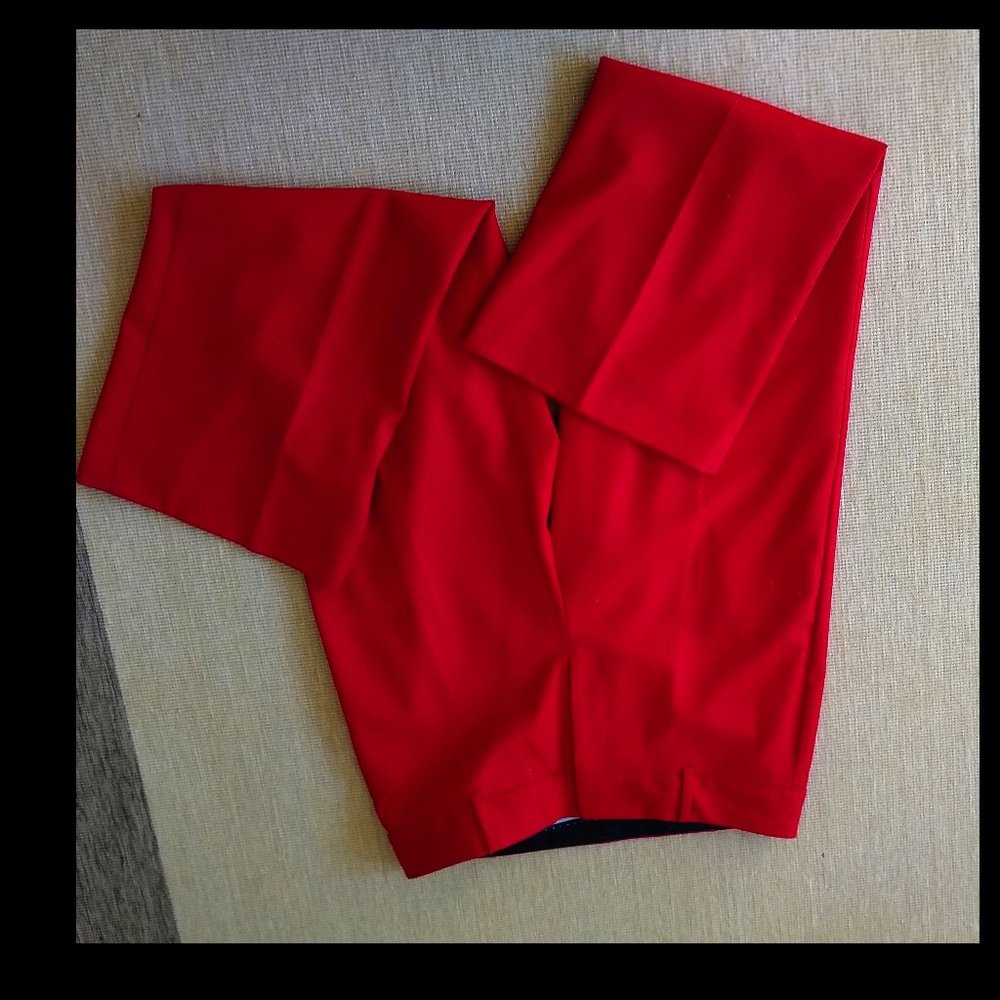 NWOT ITALIAN FLANNEL WIDE LEG PANTS